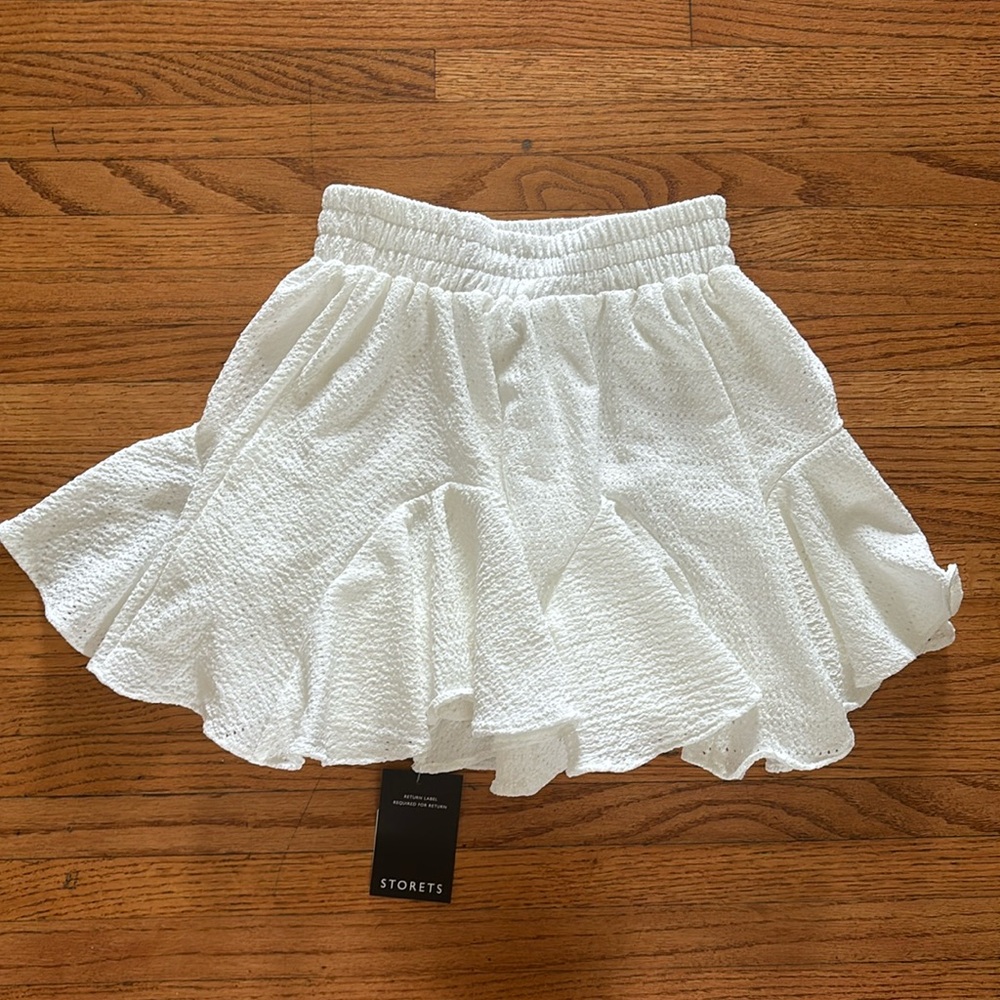 Storets White Skirt